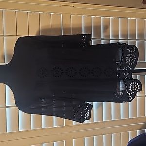Jones New York Sheer Top sz L